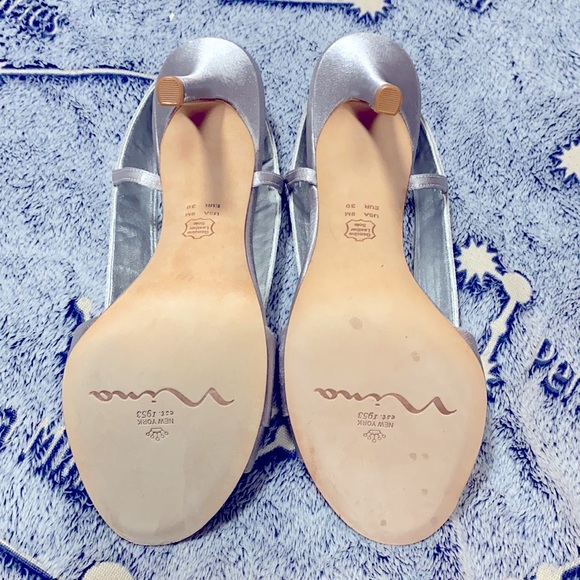 Silver Nina High Heel Sandals - Picture 3 of 3